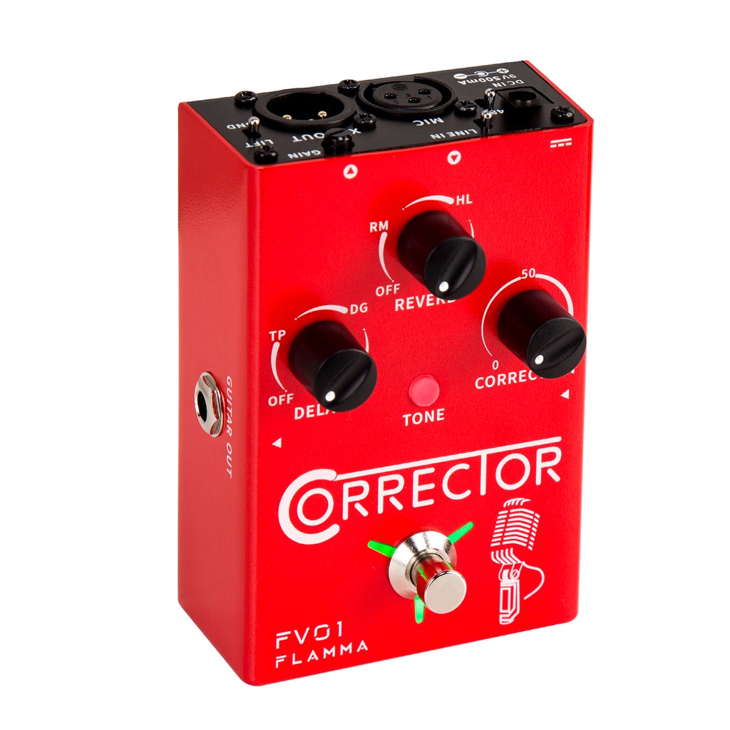 flamma-fv01-corrector-vocal-pitch-correction-effect-pedal-เอฟเฟคร้อง