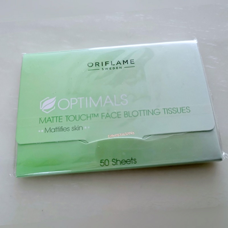 กระดาษซับหน้ามันออริเฟรม-oriflame