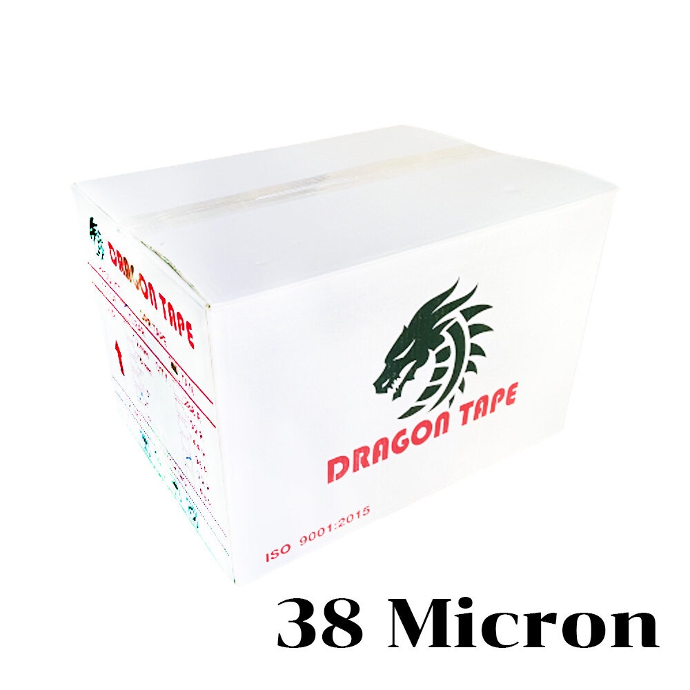 ยกลัง-72-ม้วน-เทปกาว-เทปใส-38-ไมครอน-2นิ้วx100หลา-เทปปิดกล่อง-dragon-ใส-ขุ่น-opp-tape-2-x100yออกใบกำกับภาษีได้