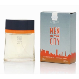 Euroluxe Paris Perfume Men in The City 100 ml.ยูโรลักซ์ ปารีส เพอร์ฟูม เมน อิน เดอะ ซิตี้ 100 มล.