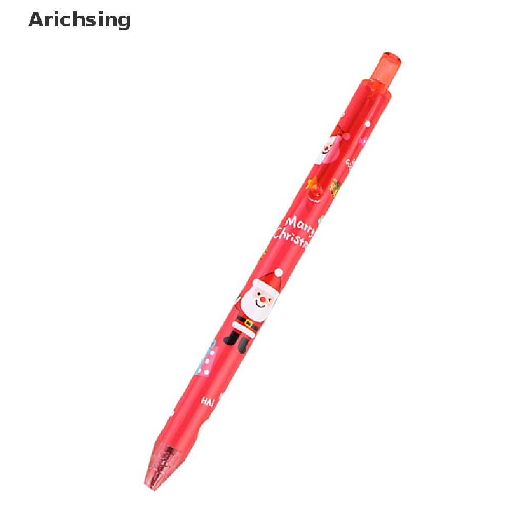 lt-arichsing-gt-ปากกาเจล-ลายการ์ตูนคริสต์มาส-แบบแห้งเร็ว-เครื่องเขียน-สําหรับนักเรียน-สํานักงาน