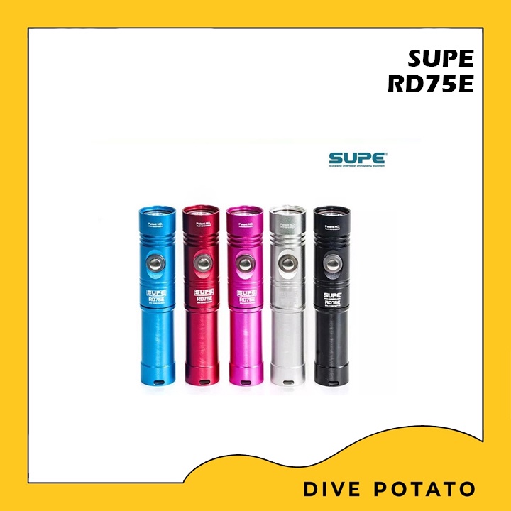 RD75E diving light (SUPE Scubalamp) | Shopee Thailand