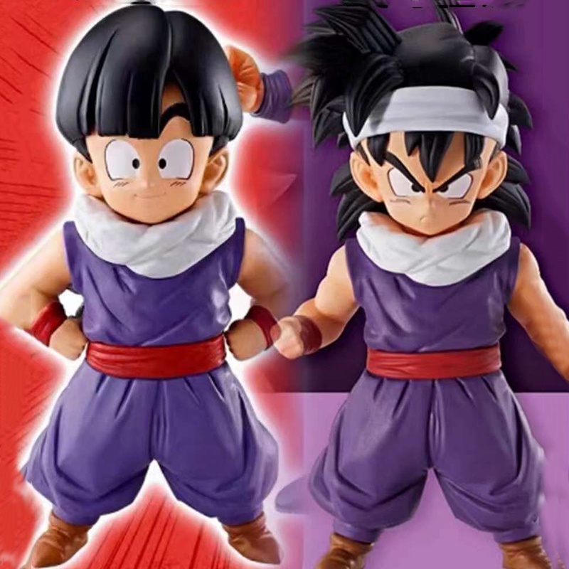 ภาพหน้าปกสินค้าโมเดลฟิกเกอร์ PVC อนิเมะ Dragon Ball Z Son Gohan Goten ขนาด 12 ซม. ของเล่นสะสม สําหรับเด็ก