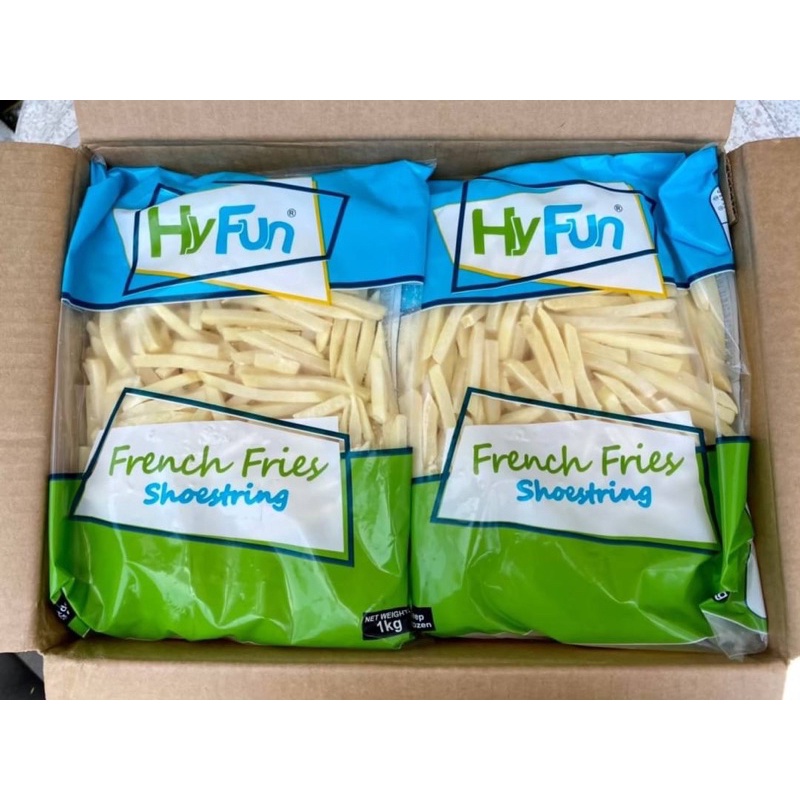 เฟรนฟราย hyfun 7 มิล และหยัก 10 มิล 1 กก. ราคาส่งทักแชท | Shopee Thailand