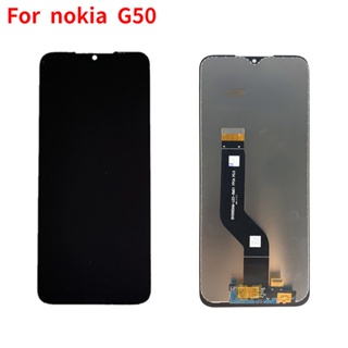 อะไหล่หน้าจอสัมผัสดิจิทัล LCD แบบเปลี่ยน สําหรับ Nokia G50 TA-1358 TA-1390 TA-1370 TA-1367 TA-1361