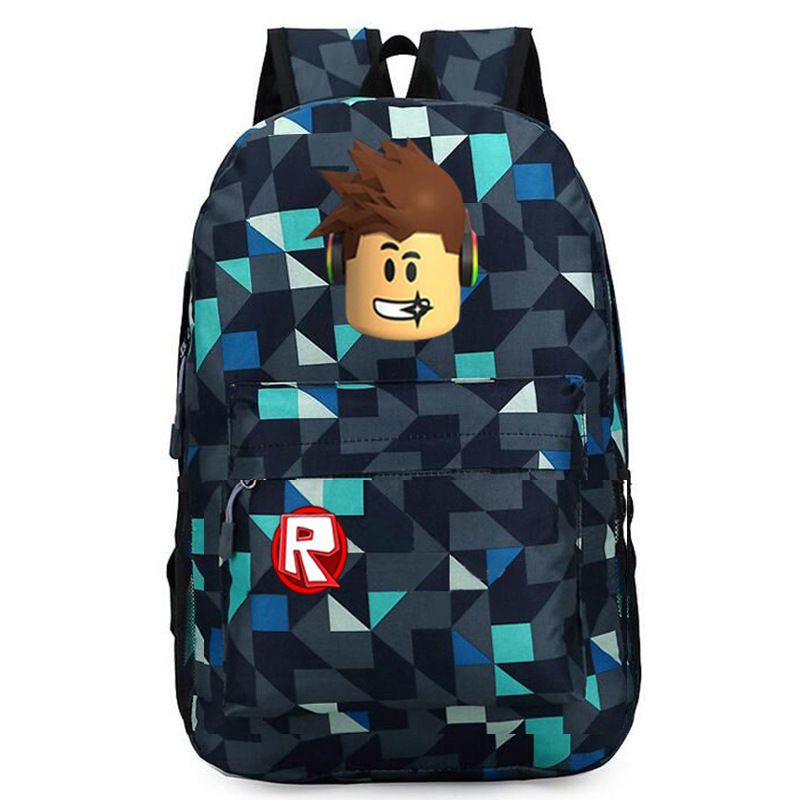 กระเป๋านักเรียน-กระเป๋าคอมพิวเตอร์-ลายการ์ตูน-roblox-สําหรับผู้ชาย