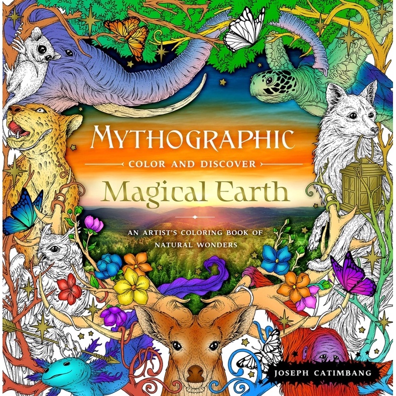 Mythographic - Magical Earth สีในตำนานและการค้นพบ - โลกมหัศจรรย์: สมุด ...