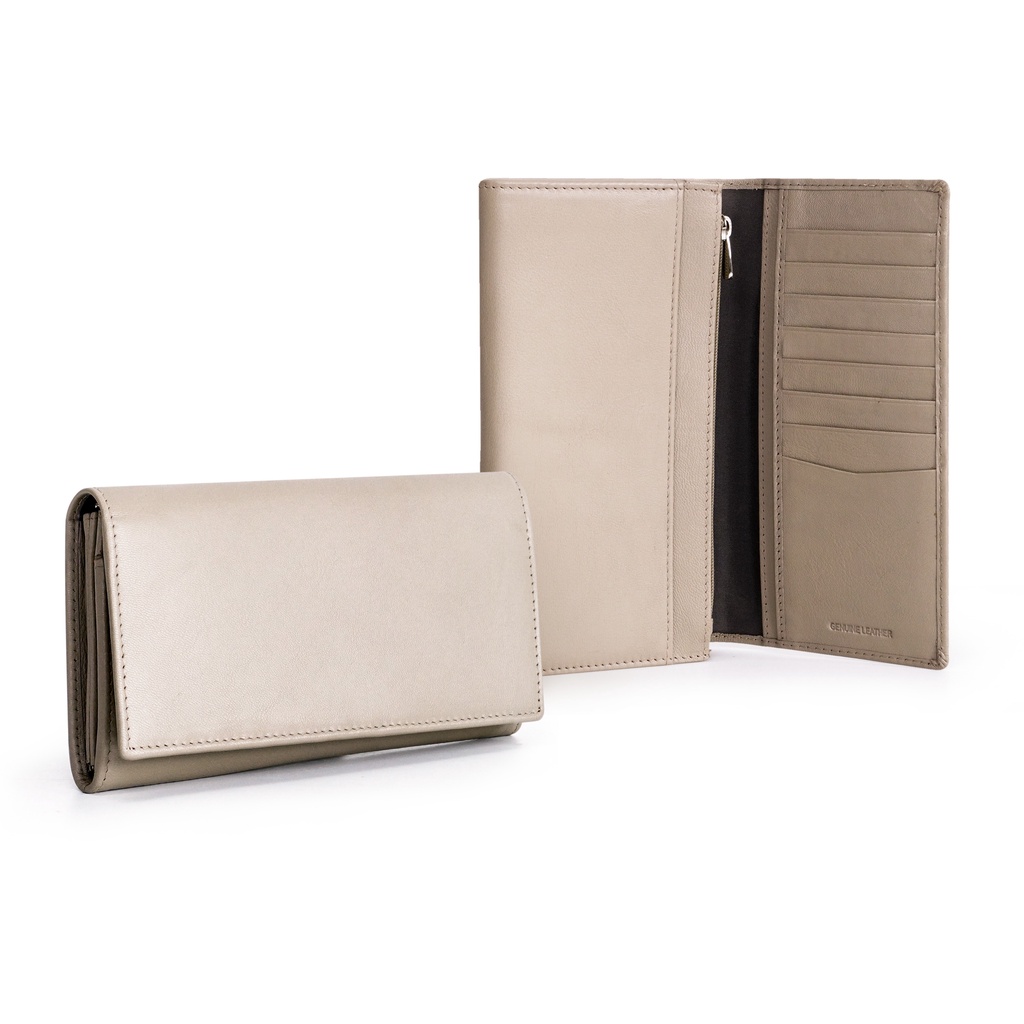 folio-myra-long-wallet-กระเป๋าสตางค์ใบยาว-ผลิตจากหนังแพะแท้-รหัส-18691-ปั๊มชื่อฟรี
