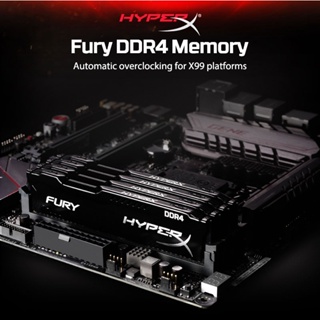 ภาพขนาดย่อของภาพหน้าปกสินค้าKingston Hyperx Fury RAM DDR4 4GB 8GB 16GB แรม 2133Mhz 2400Mhz 2666Mhz 3200Mhz DIMM PC รักษาหัวใจไว้ 1 ปี จากร้าน omar.th บน Shopee ภาพที่ 7