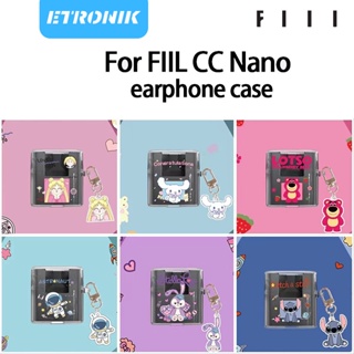 ภาพหน้าปกสินค้าETRONIK FIIL CC Nano การ์ตูนบลูทูธหูฟังฝาครอบ SANRIO Cinnamoroll น่ารักกันกระแทกกันฝุ่น Soft Shell Lotso หูฟังกรณี ที่เกี่ยวข้อง