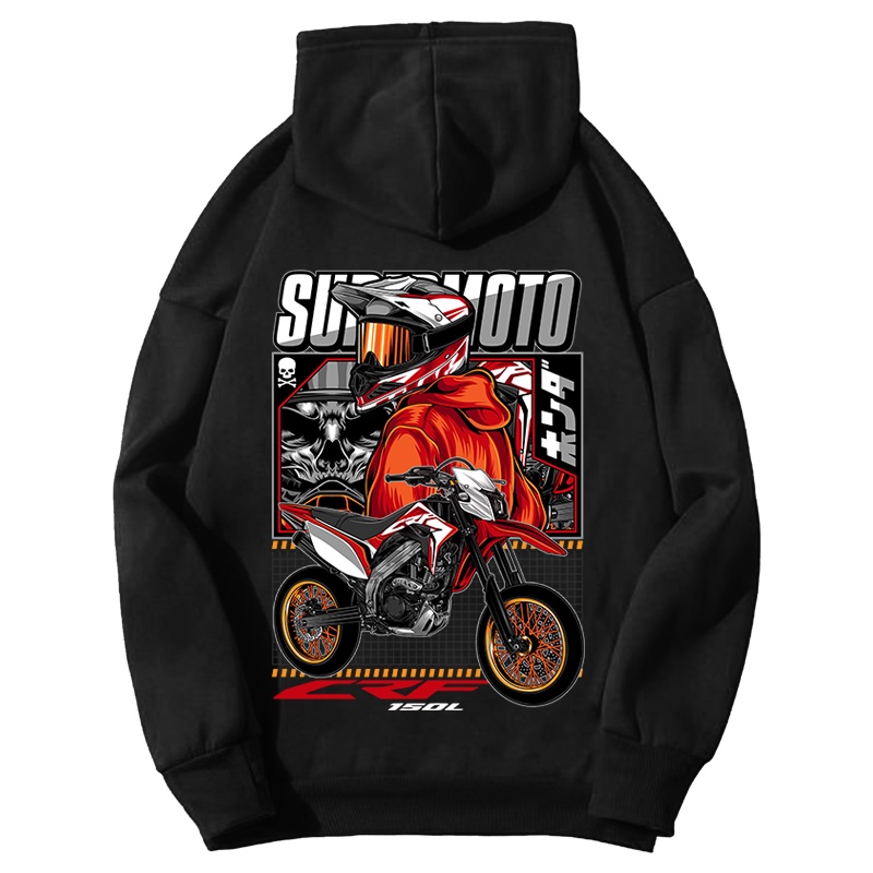 SHIDEN FW2025  MOTORCYCLE SWEAT SHIRT