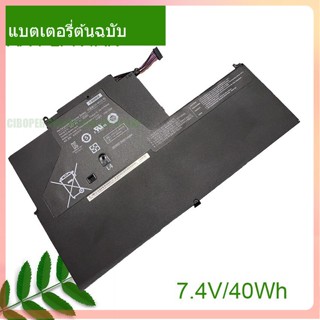 แท้จริง แบตเตอรี่โน้ตบุ๊ค AA-PLPN4AN 7.4V/40Wh For 5 Series 535U3C ChromeBook XE500C21-A04US XE500C21-H04US Notebook