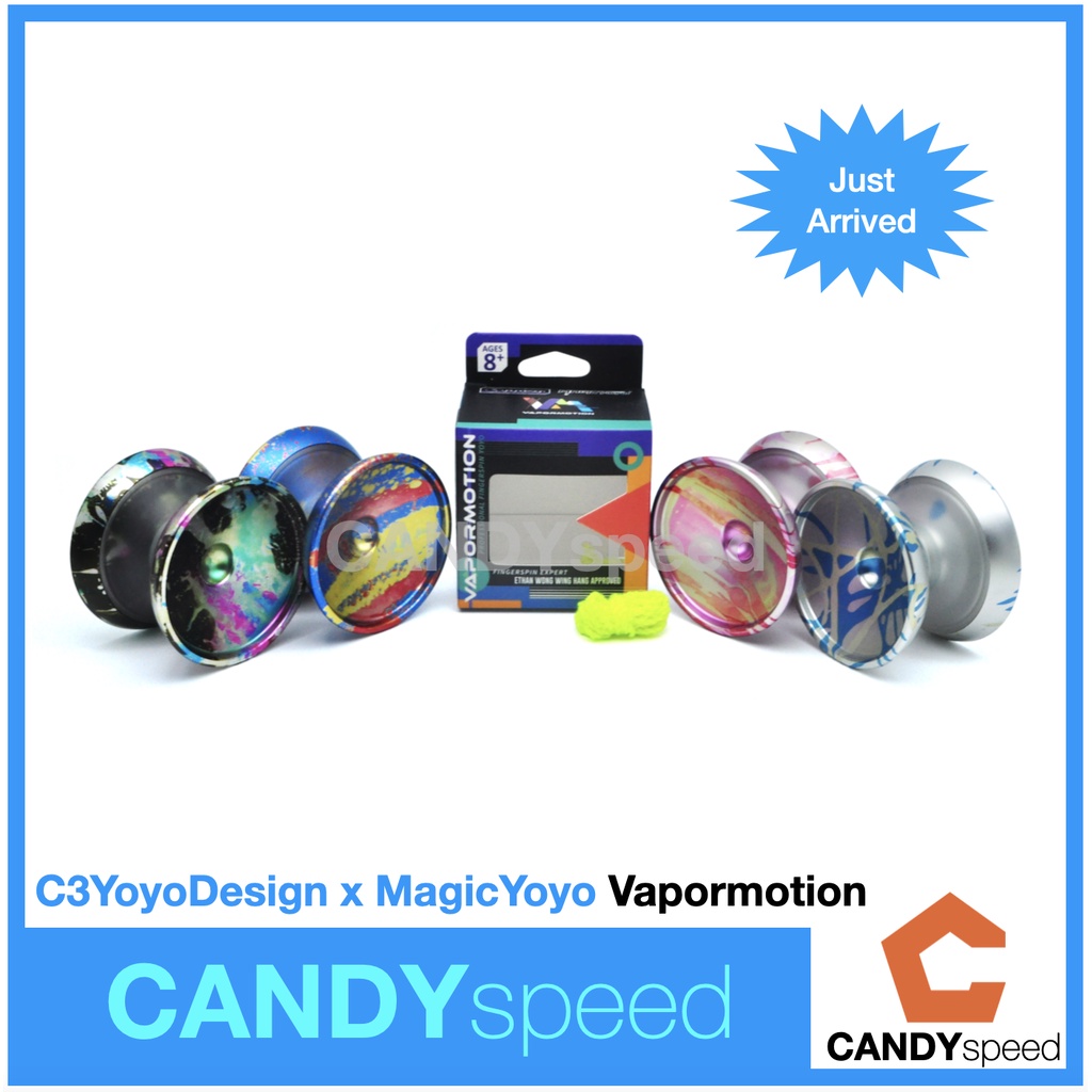 Yoyo โยโย่ C3YoyoDesign x MagicYoyo Vapormotion Finger Spin DNA by