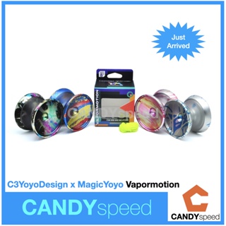 Yoyo โยโย่ C3YoyoDesign x MagicYoyo Vapormotion Finger Spin DNA| by CANDYspeed