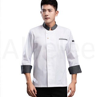 ภาพหน้าปกสินค้าชุดเชพกันน้ำ เสื้อเชฟเเขน3ส่วน Unifom Chef กันน้ำ เนื้อผ้านิ่ม  ใส่สบายไม่ร้อน ที่เกี่ยวข้อง