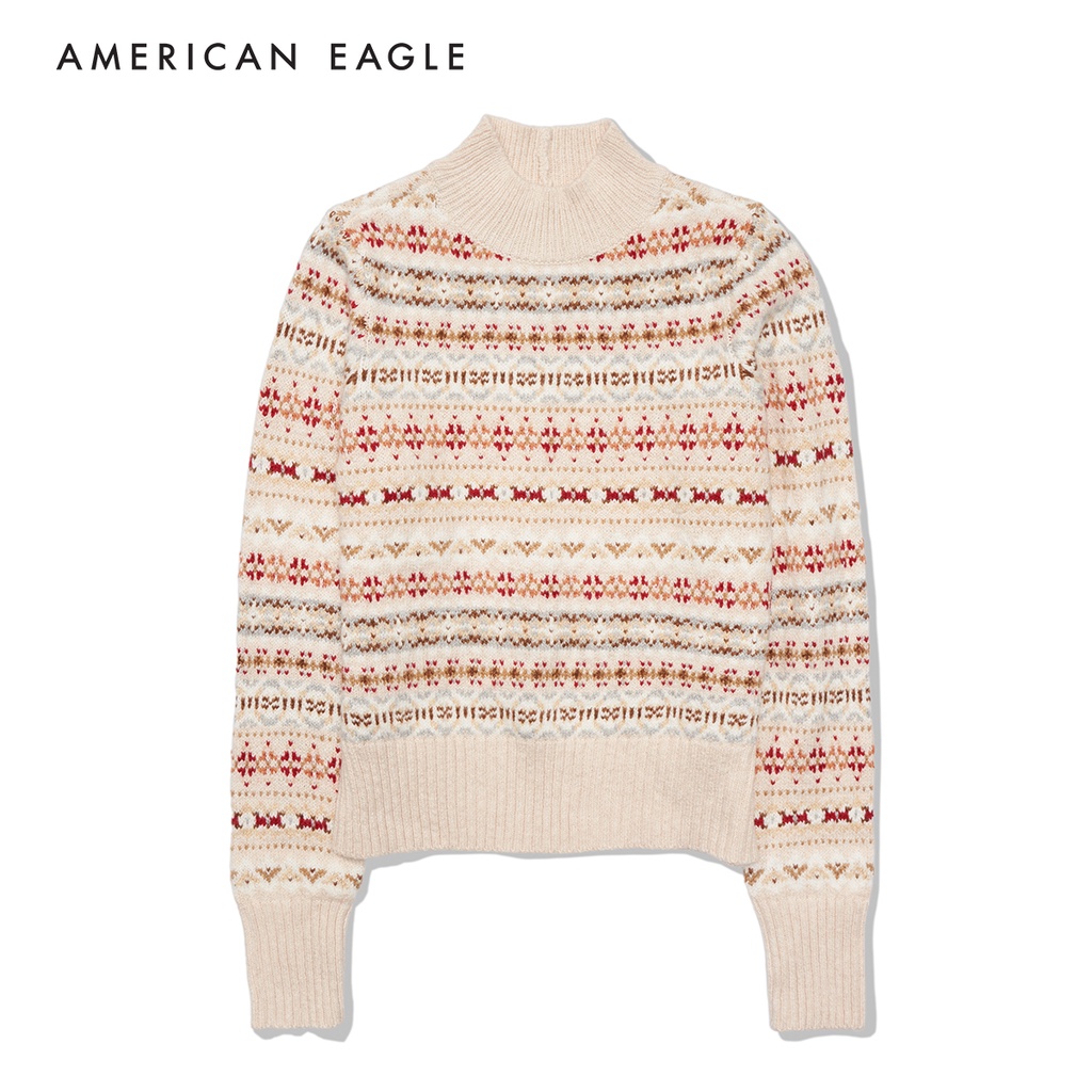 american-eagle-fair-isle-mockneck-sweater-เสื้อ-สเวตเตอร์-ผู้หญิง-คอสูง-ewsh-034-9886-286