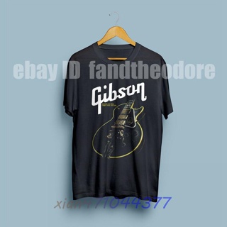 ขายดี!Lint9 [พร้อมส่ง] เสื้อยืดแขนสั้น พิมพ์ลาย Gibson Les Paul J Page Guitar พลัสไซซ์ ของขวัญวันเกิด สําหรับผู้ชาย XS-6