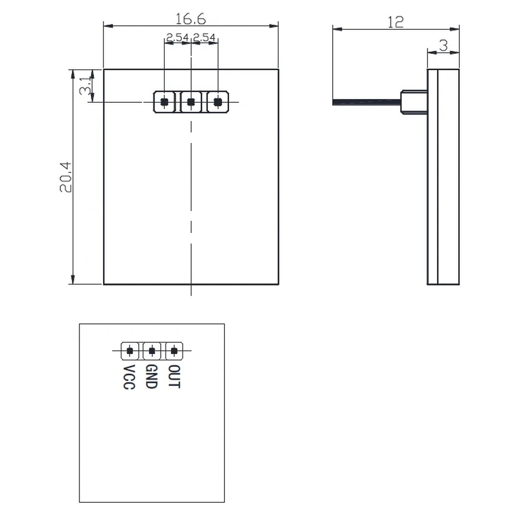 touch-capacitive-switch-สวิตช์สัมผัส-สีน้ำเงิน