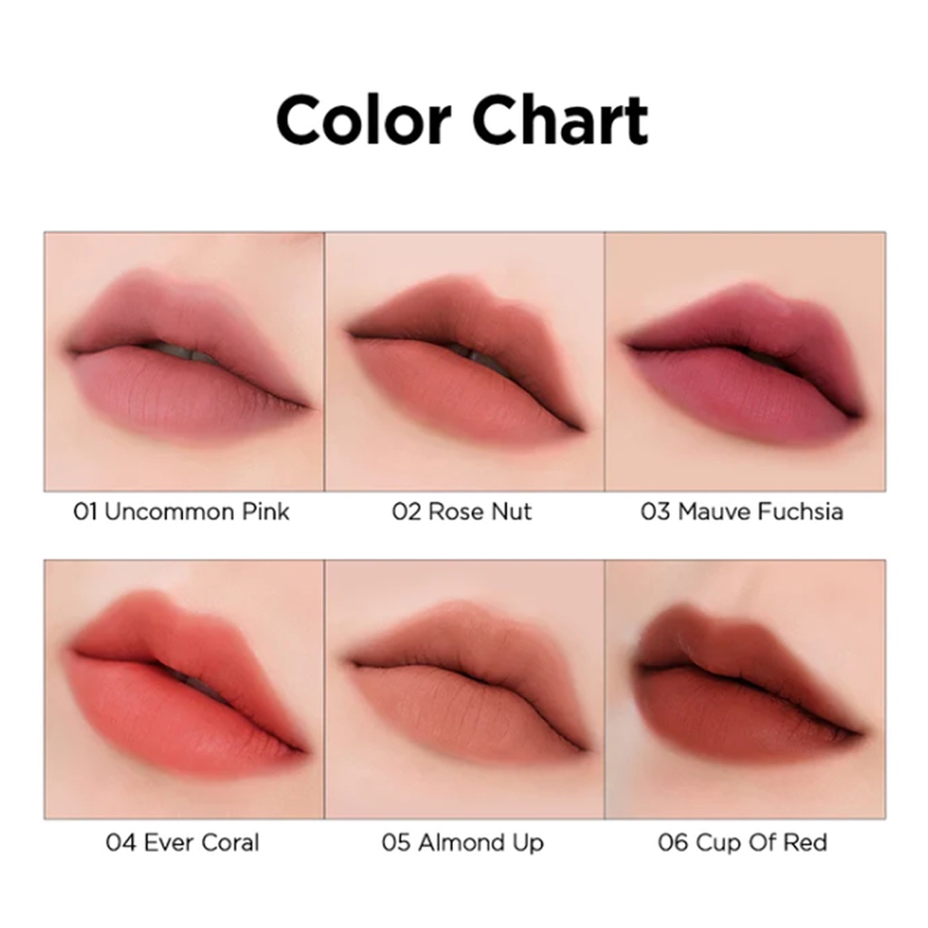 clio-chiffon-mood-lip-3-2g-ลิปเนื้อนุ่ม-ให้ลุคริมฝีปากเบลอแมตต์-สีชัดติดทน-บางเบา-เกลี่ยง่าย