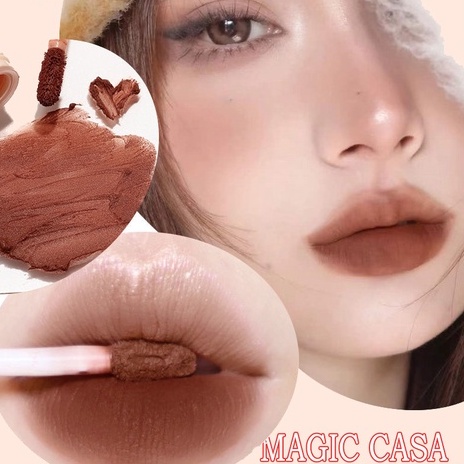 magic-casa-ลิปสติก-mousse-velvet-lip-mud-เนื้อกำมะหยี่ด้าน-ให้ความชุ่มชื้น-ติดทนนาน