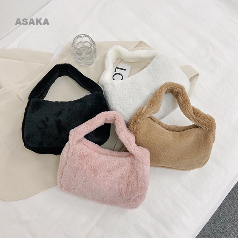 asaka-กระเป๋าถือ-กระเป๋าสะพายไหล่-ทรงคลัทช์-สีพื้น-แฟชั่นฤดูใบไม้ร่วง-และฤดูหนาว-สําหรับสตรี-2022