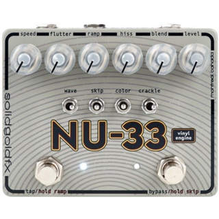 Solid Gold Fx "NU-33 Vinyl Modulator" Lo-Fi Vinyl modulator Effect Pedal เอฟเฟคกีต้าร์ไฟฟ้า