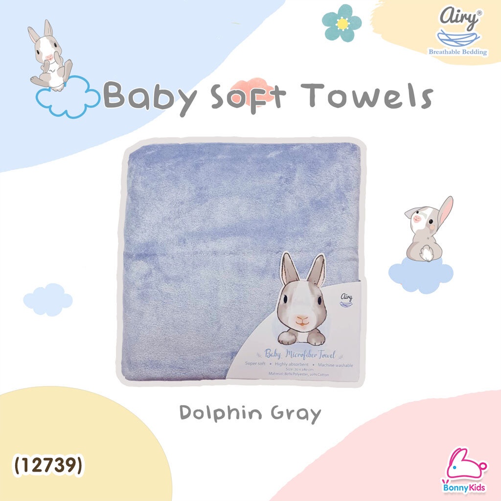 12739-airy-แอร์รี่-baby-soft-towelsผ้าเช็ดตัวไมโครไฟเบอร์-ขนาด70-140cm