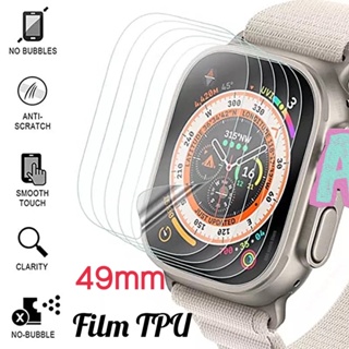 ภาพหน้าปกสินค้าฟิล์ม TPU สำหรับ A//pple Watch ultra 49MM สำหรับ iWatch Series ultra ฟิล์มนาฬิกา 49มม ฟิล์มสําหรับเเอเปิ้ลวอช ที่เกี่ยวข้อง