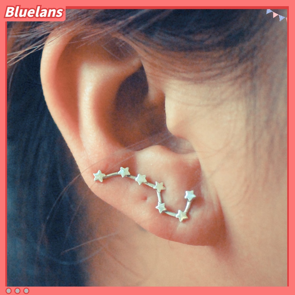 bluelans-ต่างหูแบบติดหูสำหรับผู้หญิง