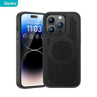 [Benks Official] Benks MagClap™ Biliz Pro เคสระบายความร้อน สําหรับ IPhone 14 Plus Pro Max แม่เหล็กชาร์จโทรศัพท์ TPU ป้องกันการตกกระแทก ดูดซับแรงกระแทก