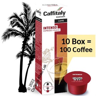 Intenso Espresso Vivace PACK10 Caffitaly (100 Capsules) Ecaffe