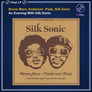 [แผ่นเสียง Vinyl LP] Bruno Mars, Anderson .Paak, Silk Sonic - An Evening With Silk Sonic [ใหม่และซีล]