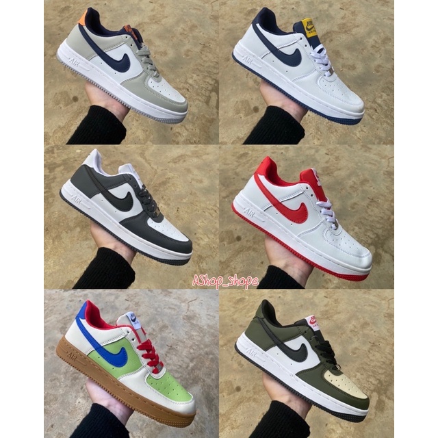 รองเท้าผ้าใบ-new-รุ่นair-force-1-af1-low-sz-38-45-free-box-พร้อมส่ง