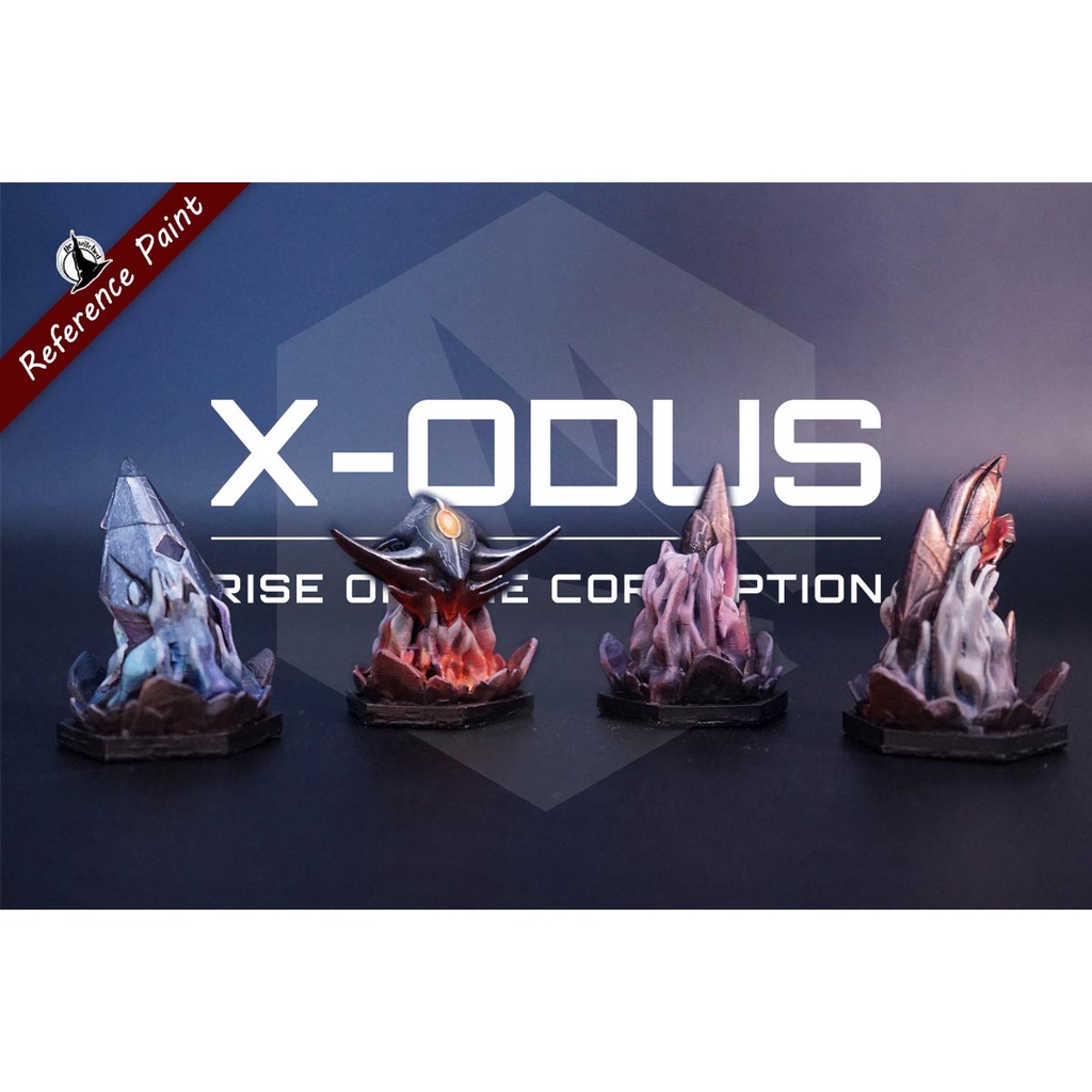(Service Paint) XODUS Rise of the Corruption Boardgame (Painted 3d
