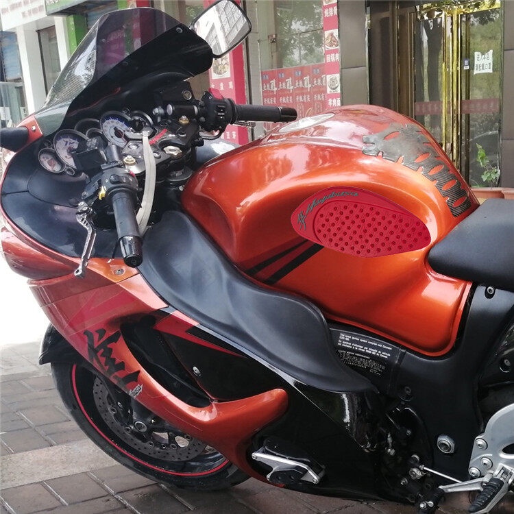 สติกเกอร์กันลื่น-สําหรับติดตกแต่งถังน้ํามันรถจักรยานยนต์-suzuki-hayabusa-gsx1300r-gsx-1300r-1999-2008