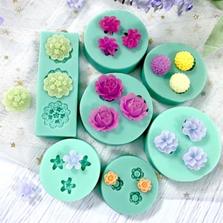 【AG】Baking Mold Flexible Food Grade 3D Romantic Fondant Cookie Silicone Mold Kitchen Supplies