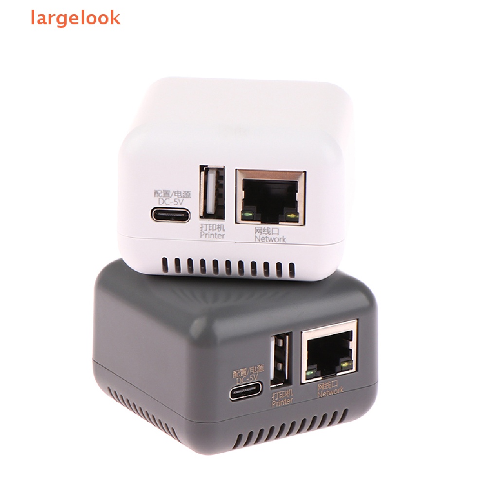 Network Print Server With 1x 10/100 Mbps RJ45 LAN Port, 48 OFF