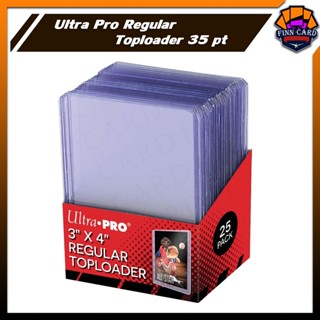 Ultra Pro 3" X 4" Regular Toploader สำหรับใส่การ์ด35pt (สินค้าพร้อมส่งอยู่ไทยทุกชิ้น) ท็อปโหลด TL