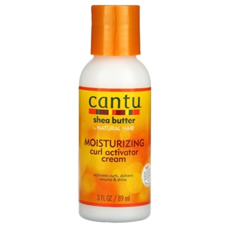 Exp. 2026 Cantu, Shea Butter for Natural Hair, Moisturizing Curl Activator Cream, 3 fl oz (89 ml) ครีมจับลอน , จับลอน