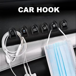 Car Hook ตะขอเกี่ยวหลังเบาะรถยนต์ขนาดเล็กมัลติฟังก์ชั่น Multifunctional Luminous Small Hook