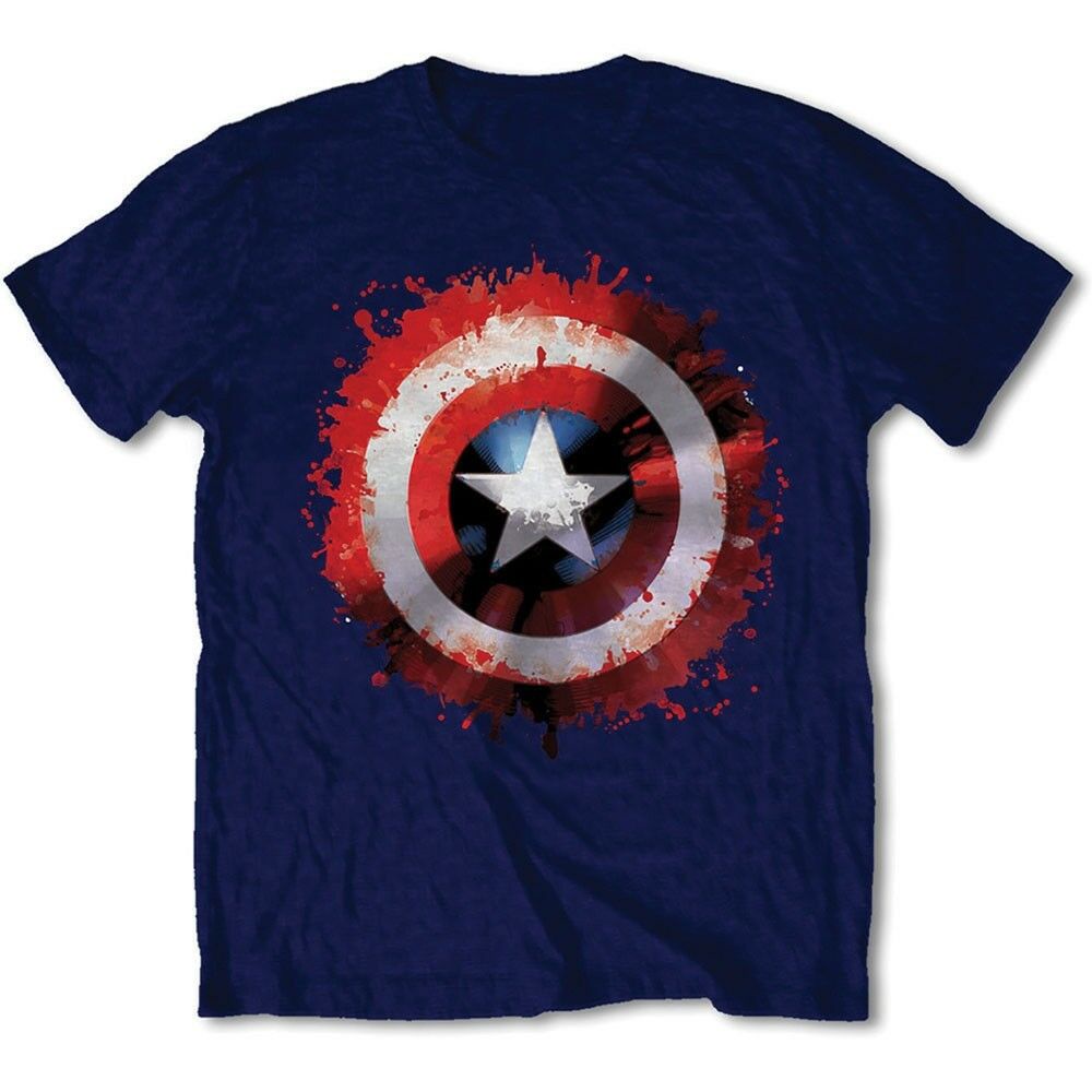 ocjcno51nbjloc70-เสื้อยืดลําลอง-แขนสั้น-พิมพ์ลาย-capn-america-splat-shield-สีฟ้า-สําหรับผู้ชายs-5xl