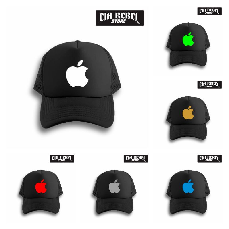 หมวกตาข่าย-apple-aple-iphone-brand-cia-rebel