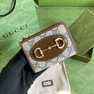 พรี​ ราคา2600 Gucci 44459 กระเป๋า​บัตร กระเป๋าสตางค์