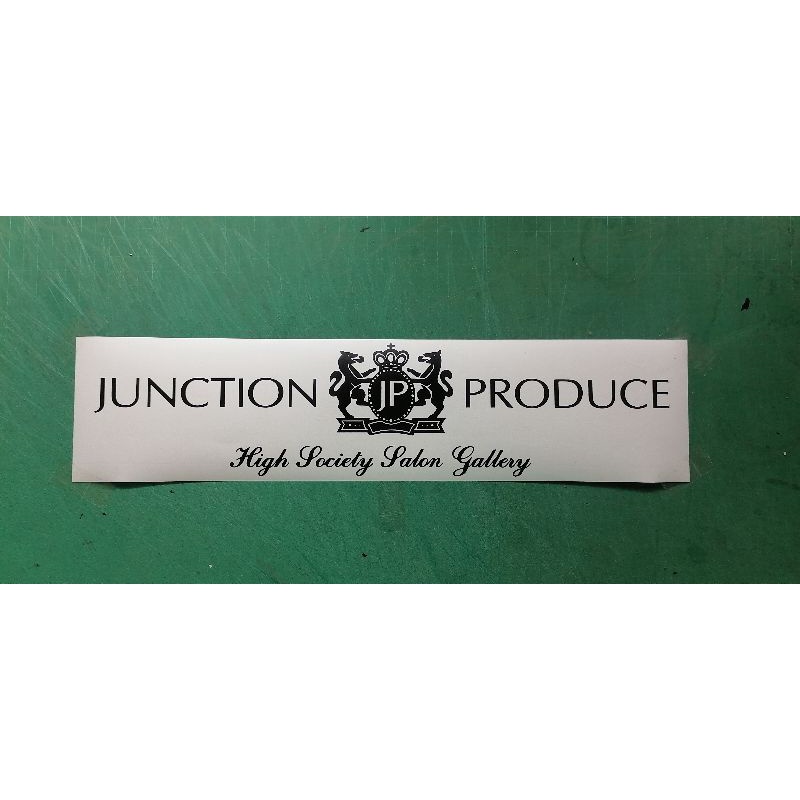 สติ๊กเกอร์แต่งรถ JUNCTION PRODUCE งานตัดไดรคัท | Shopee Thailand