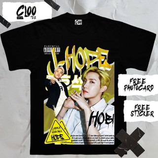 เสื้อคู่รัก KAOS KPOP J-HOPE CLOOTEE เสื้อผ้าผู้ชายเสื้อยืดผู้หญิง