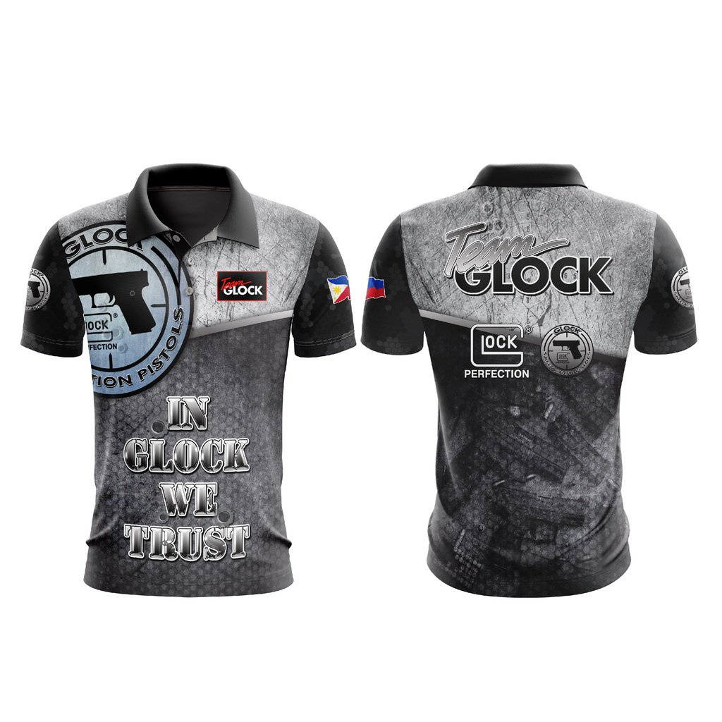 เสื้อโปโล-glock-แบบเต็มตัว