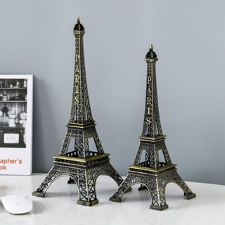 （พร้อมส่ง）โมเดลหอไอเฟล 3D เจดีย์โลหะ ของขวัญ ไอเฟลทาวเวอร์ ของที่ระลึก Eiffel Tower โมเดลรอบโลก โลหะ
