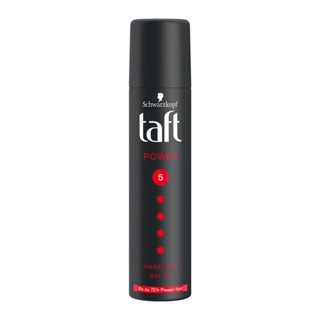 Schwarzkopf TAFT Power Spray 75 ml ชวาร์สคอฟ ทัฟท์ พาวเวอร์ สเปรย์ ขนาดพกพา 75 มล จัดแต่งทรงผม สเปรย์เซ็ตผม