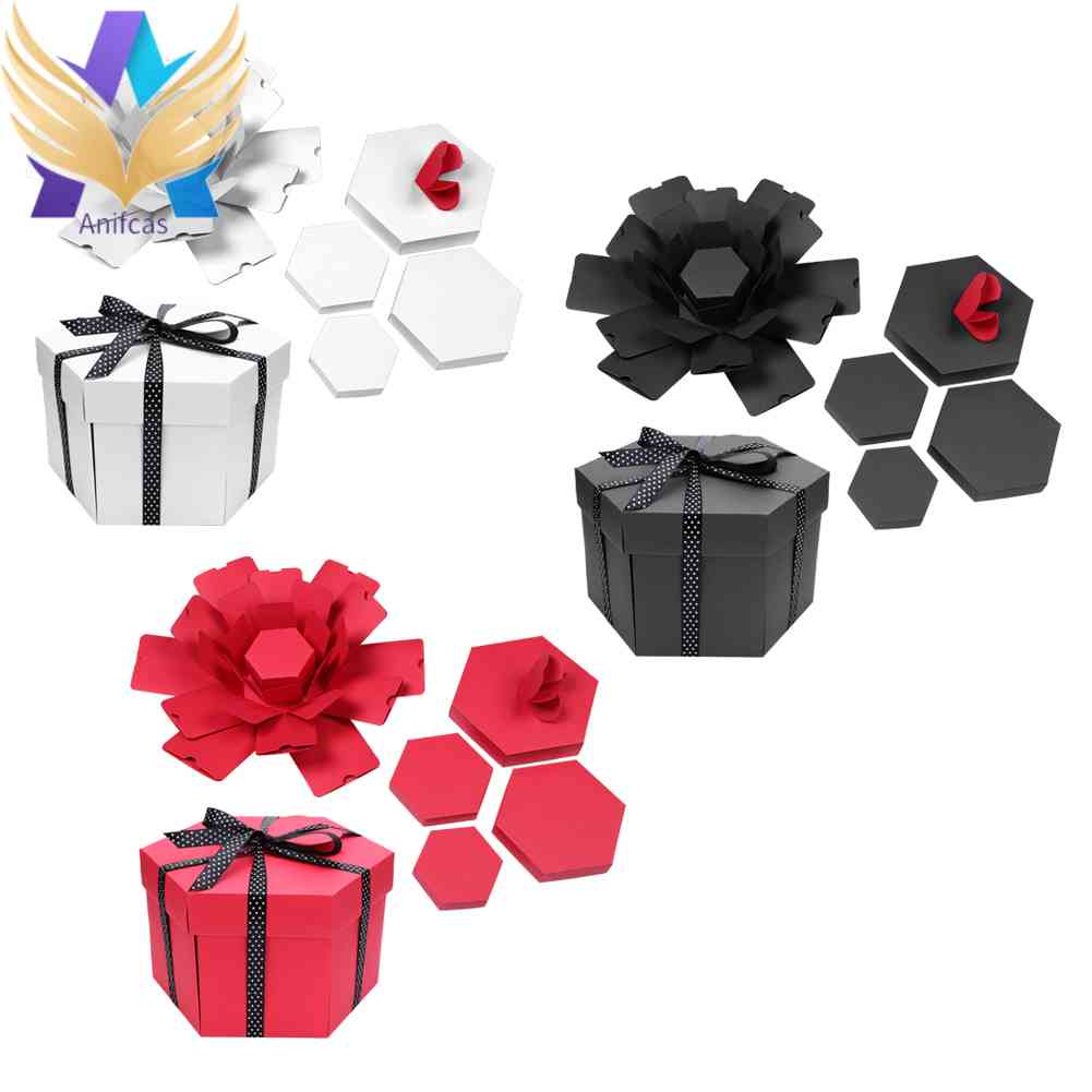 creative-explosion-box-hexagonal-diy-photo-album-scrapbooking-bomb-box-gift