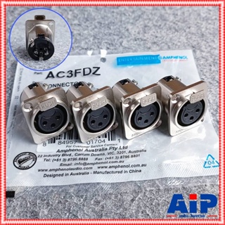 แพ็ค4ตัว AMPHENOL AC3FDZ XLR ติดแท่น ตัวเมีย แคนนอนเมียติดแท่น CANNONเมียติดแท่น เอไอ-ไพศาล